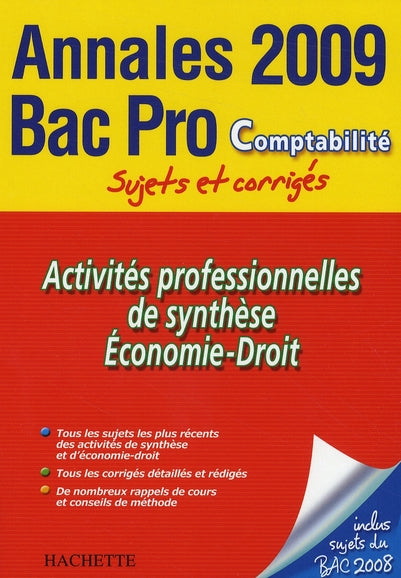 Annales ; bac pro comptabilité (édition 2009)