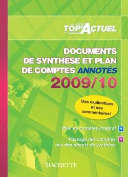 Top'actuel : documents de synthèse et plan de comptes annotés (édition 2009/2010)