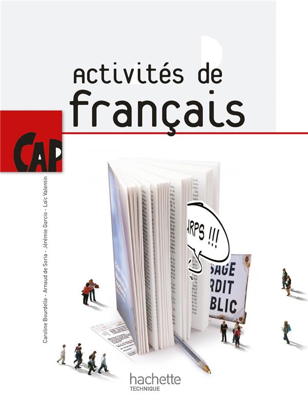 Activités de français ; CAP ; livre de l'élève (édition 2010)