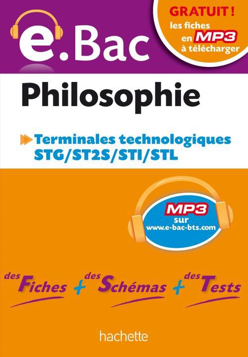 E.bac - philosophie terminales stg-st2s-sti-stl