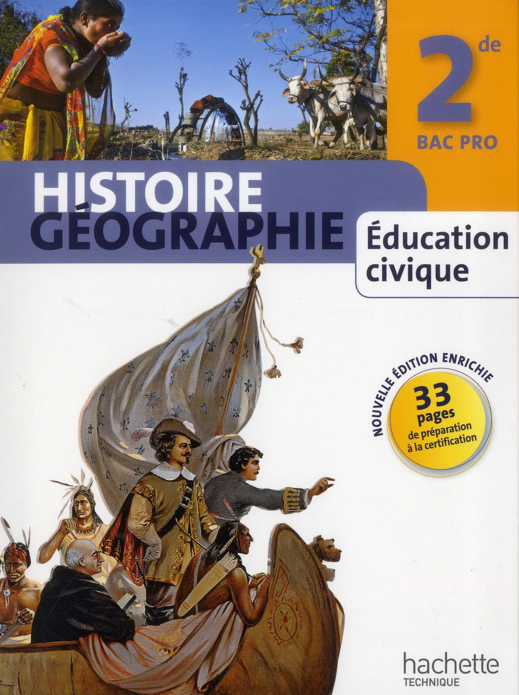 Histoire, géographie, éducation civique ; 2nde bac pro ; manuel de l'élève