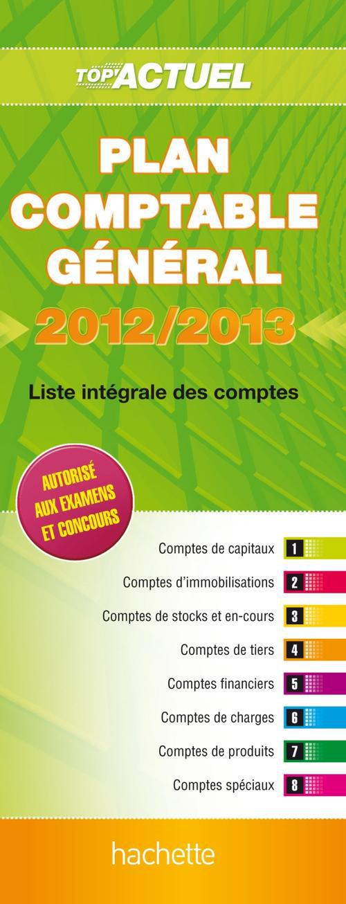 Top'actuel : plan comptable général (édition 2012-2013)