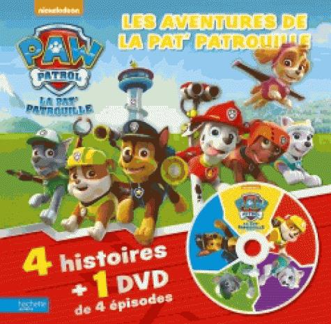 Les aventures de la Pat'Patrouille ; 4 histoires + 1 DVD