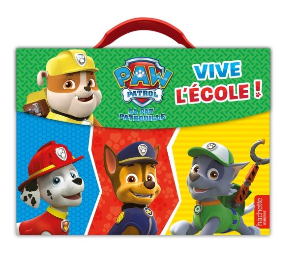 La Pat'Patrouille : valisette de rentrée - vive l'école !