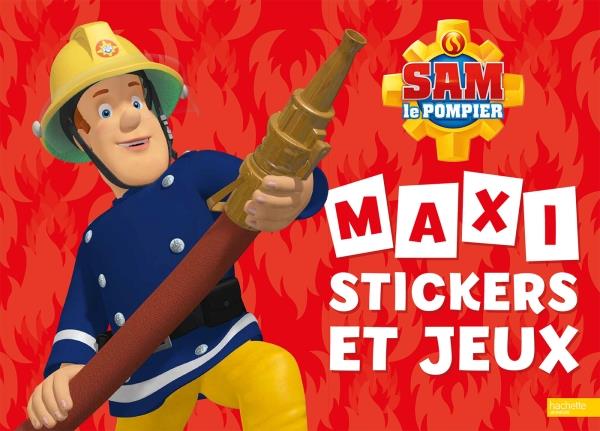 Sam le pompier : maxi stickers et jeux