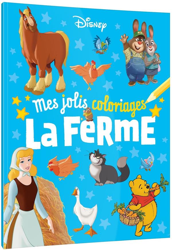 Mes jolis coloriages : la ferme