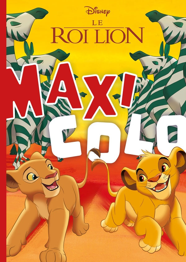 Maxi colo : Le Roi Lion