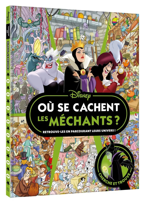 Où se cachent les méchants ? cherche et trouve