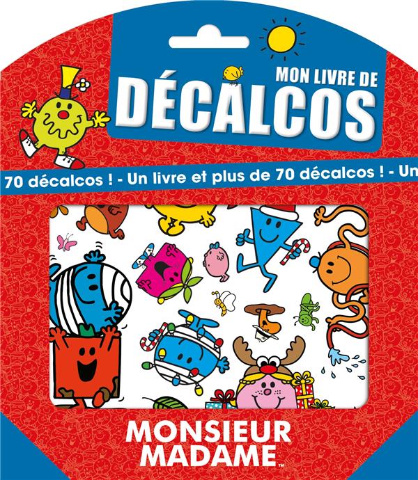 Mon livre de décalcos : les Monsieur Madame