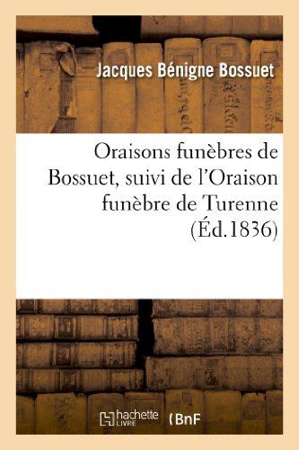 Oraisons funèbres de Bossuet, évêque de Meaux