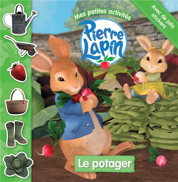 Pierre Lapin ; mes petites activités ; le potager