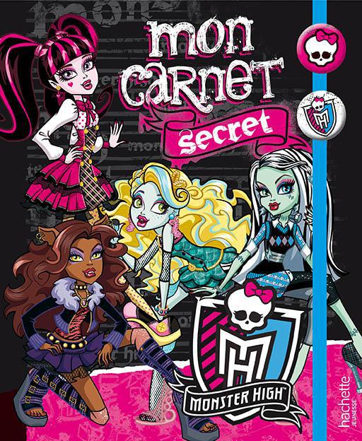 Monster High ; mon carnet secret
