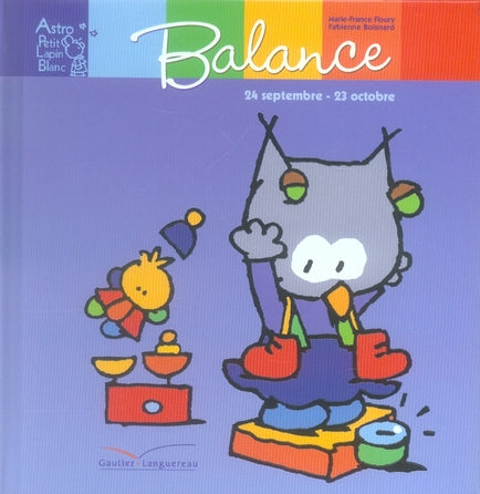 Petit Lapin Blanc : astro ; balance ; 24 septembre - 23 octobre