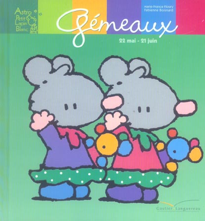 Petit Lapin Blanc : astro ; gémeaux ; 22 mai - 21 juin