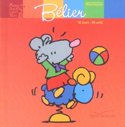 Petit Lapin Blanc : astro ; bélier ; 21 mars - 20 avril
