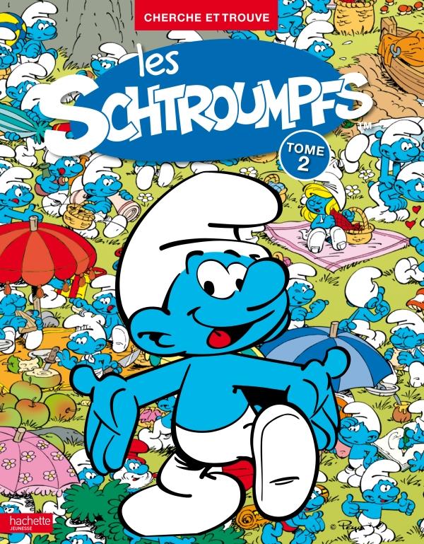 Cherche et trouve : les Schtroumpfs Tome 2