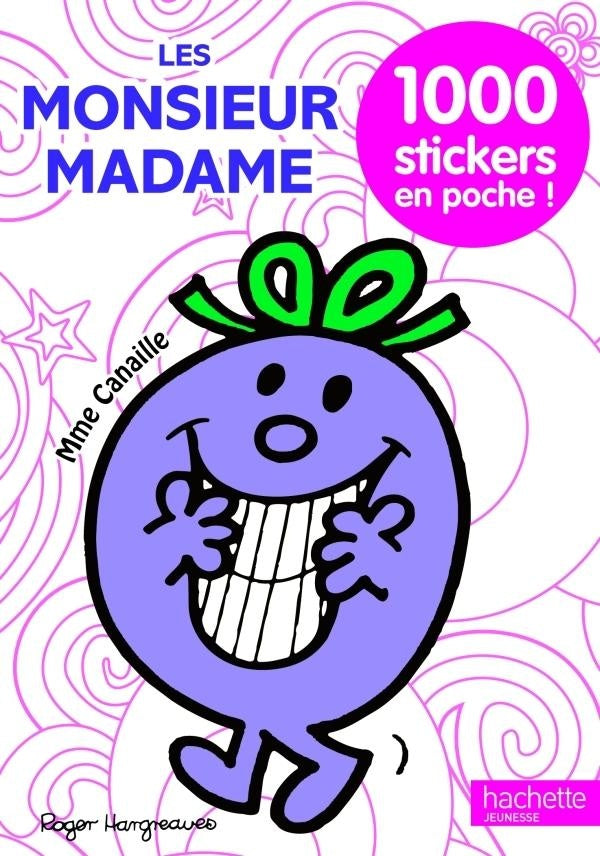 Les Monsieur Madame : 1000 stickers en poche !