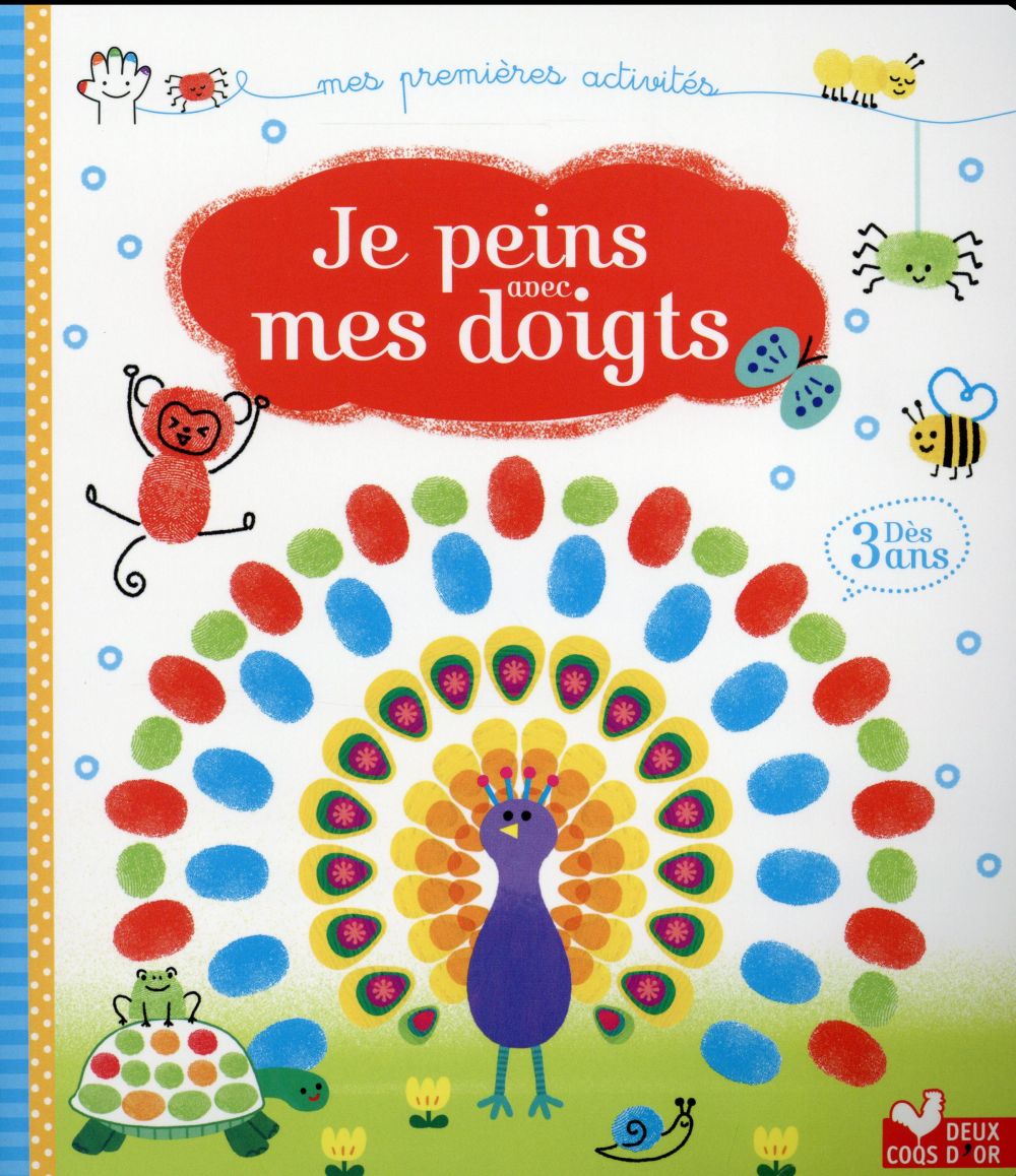 Je peins avec mes doigts