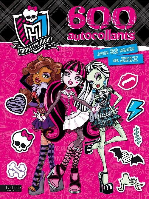 Monster High ; 600 autocollants