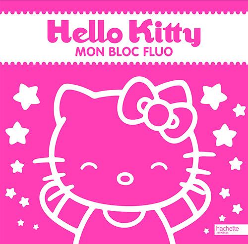 Hello Kitty : mon bloc fluo