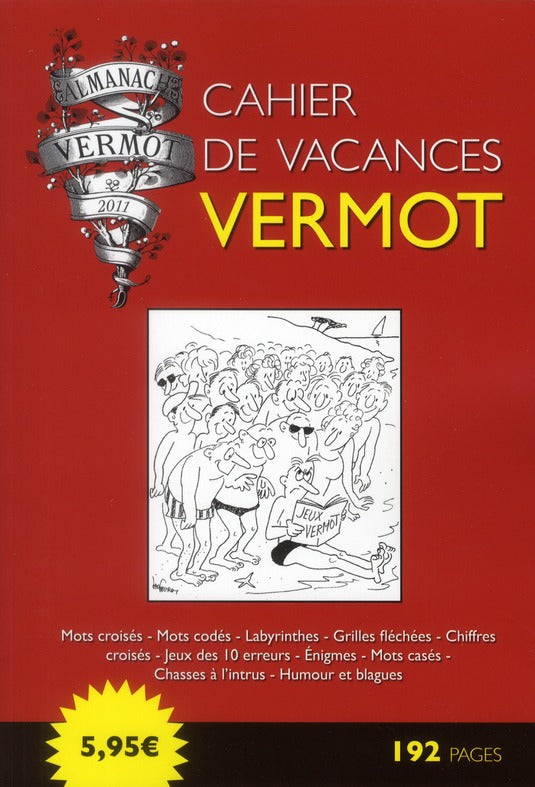 Cahier de jeux Vermot