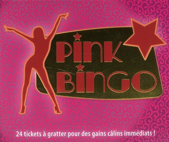 Pink bingo ; 24 tickets à gratter pour des gains câlins immédiats !