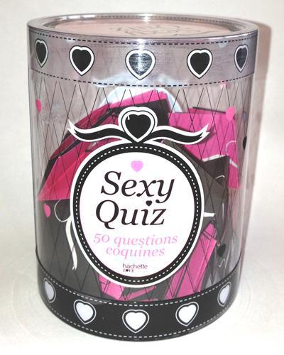 Sexy quiz ; 50 questions coquines ; coffret