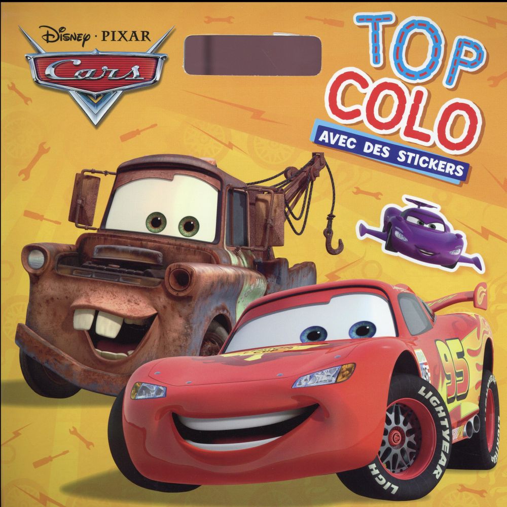 Top colo : Cars : avec des stickers