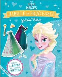 La Reine des Neiges : habille tes princesses ; spécial Elsa