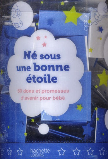 Né sous une bonne étoile ; 50 dons et promesses d'avenir pour le bébé ; boîte