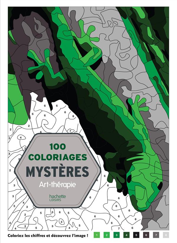 Art-thérapie : 100 coloriages mystères