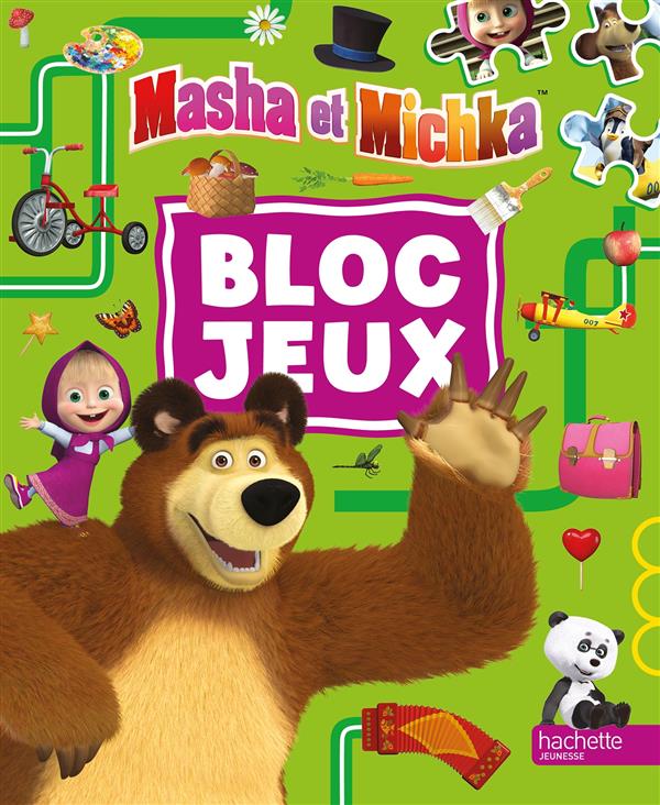 Masha et Michka : bloc jeux