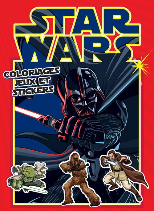 Star Wars ; colo, jeux et stickers