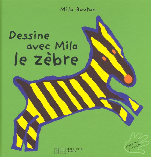 Dessine avec mila ; le zebre