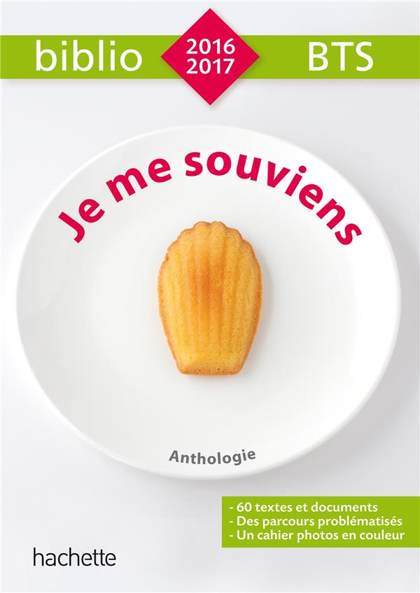 Cutlture générale et expression ; je me souviens