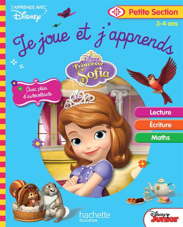 Princesse Sofia ; je joue et j'apprends ; petite section