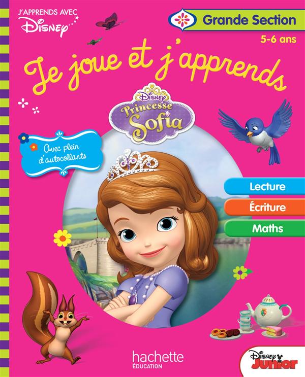 Princesse Sofia ; je joue et j'apprends ; grande section