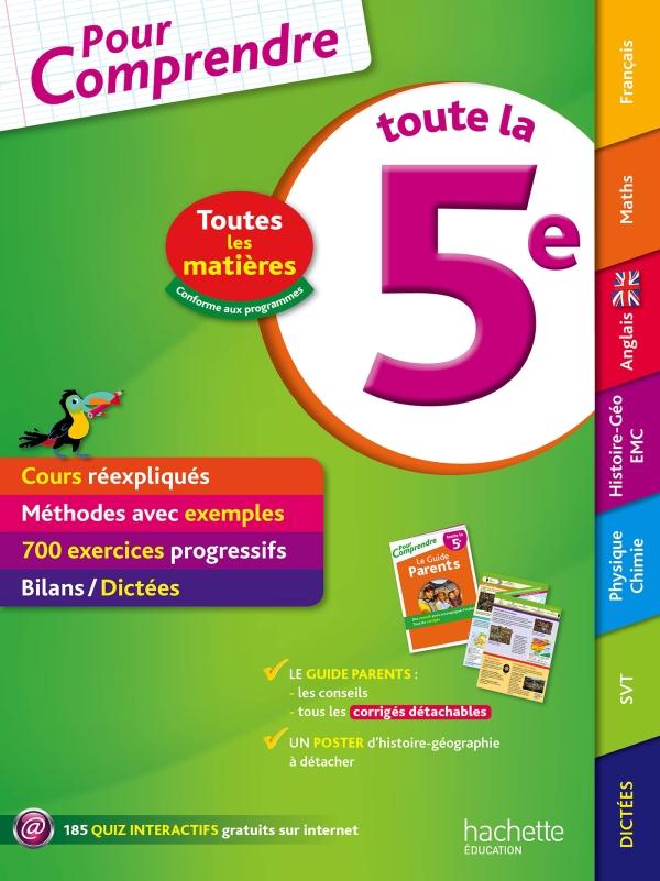 Pour comprendre toutes les matières : toute la 5e