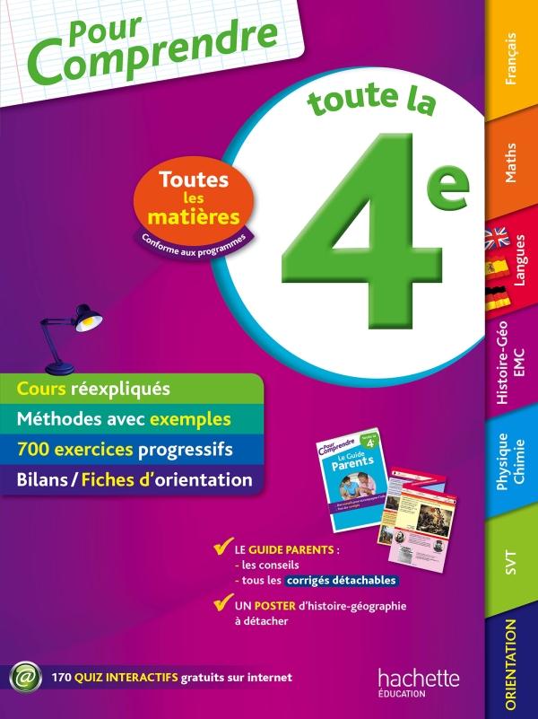 Pour comprendre toutes les matières : toute la 4e