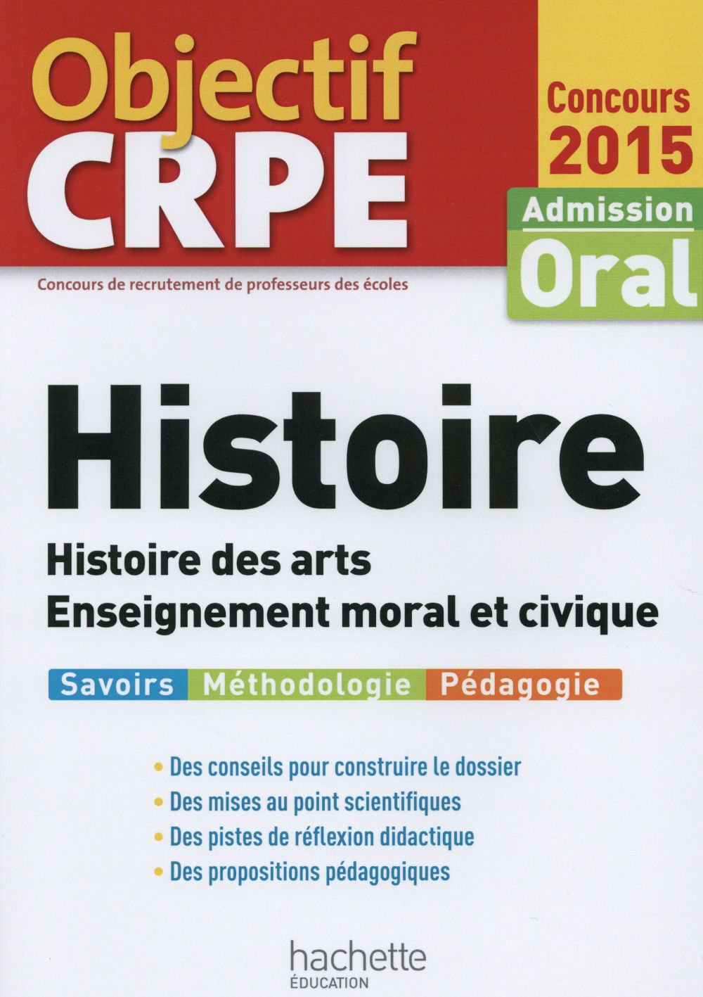 Objectif CRPE : histoire (édition 2015)