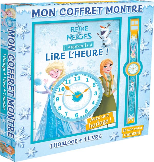 La Reine des Neiges : j'apprends à lire l'heure
