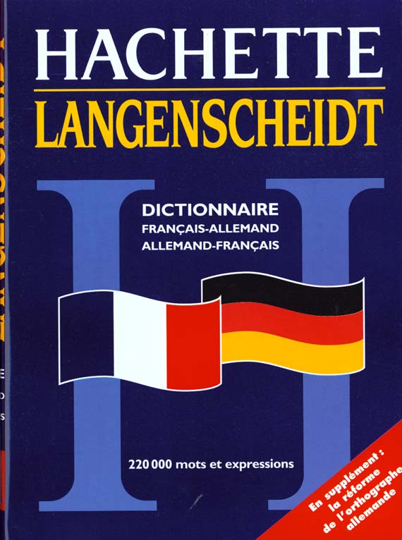 Dictionnaire hachette langenscheidt