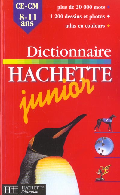 Dictionnaire Hachette junior ; CE/CM ; 8/11 ans