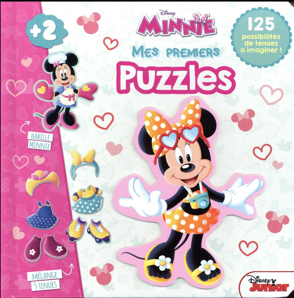 Minnie, mes premiers puzzles
