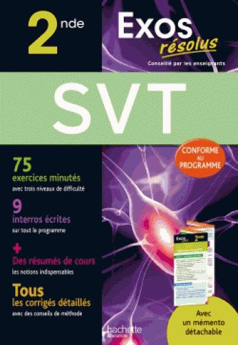 Exos résolus : SVT ; 2nde