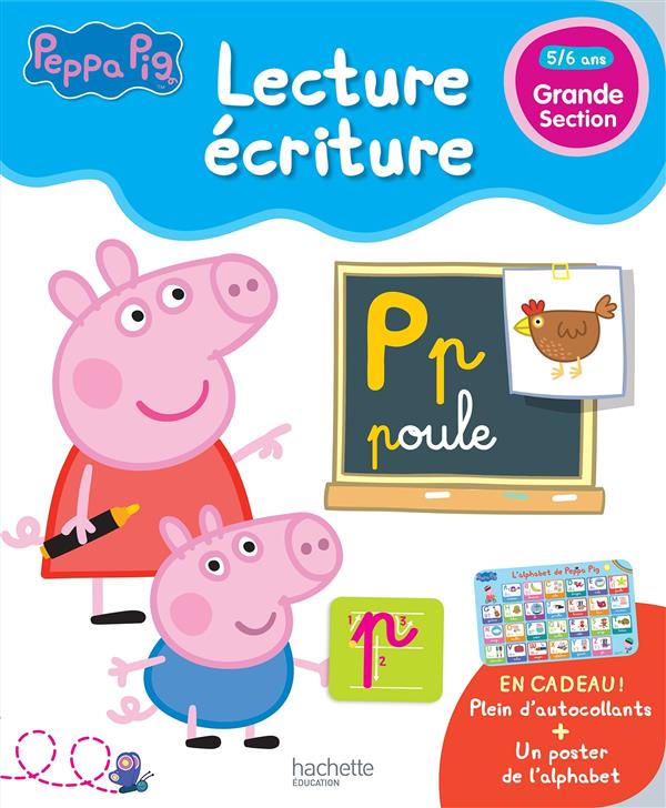 Peppa Pig ; lecture-écriture ; grande section ; 5/6 ans