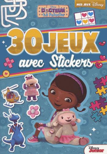 30 jeux avec stickers : Docteur La Peluche