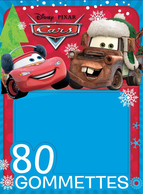 Cars : 80 gommettes ; Noël
