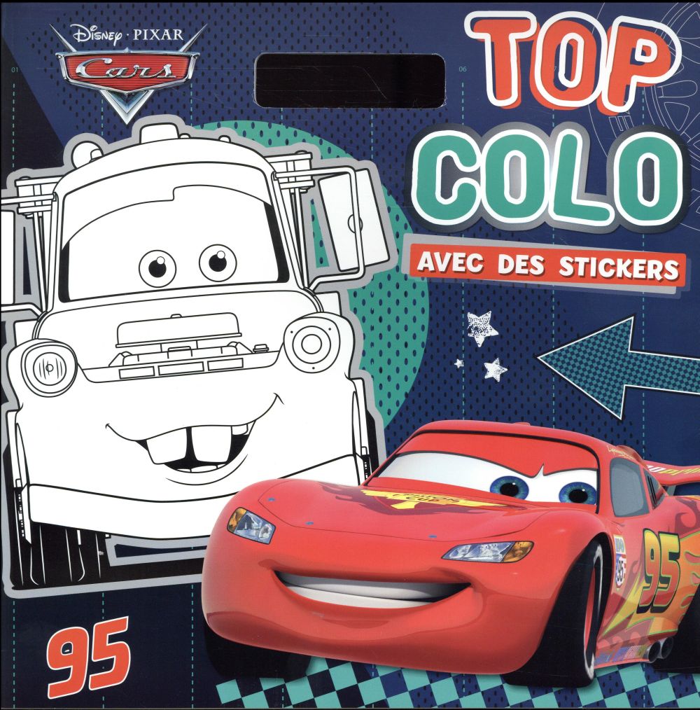 Top colo : Cars : avec des stickers