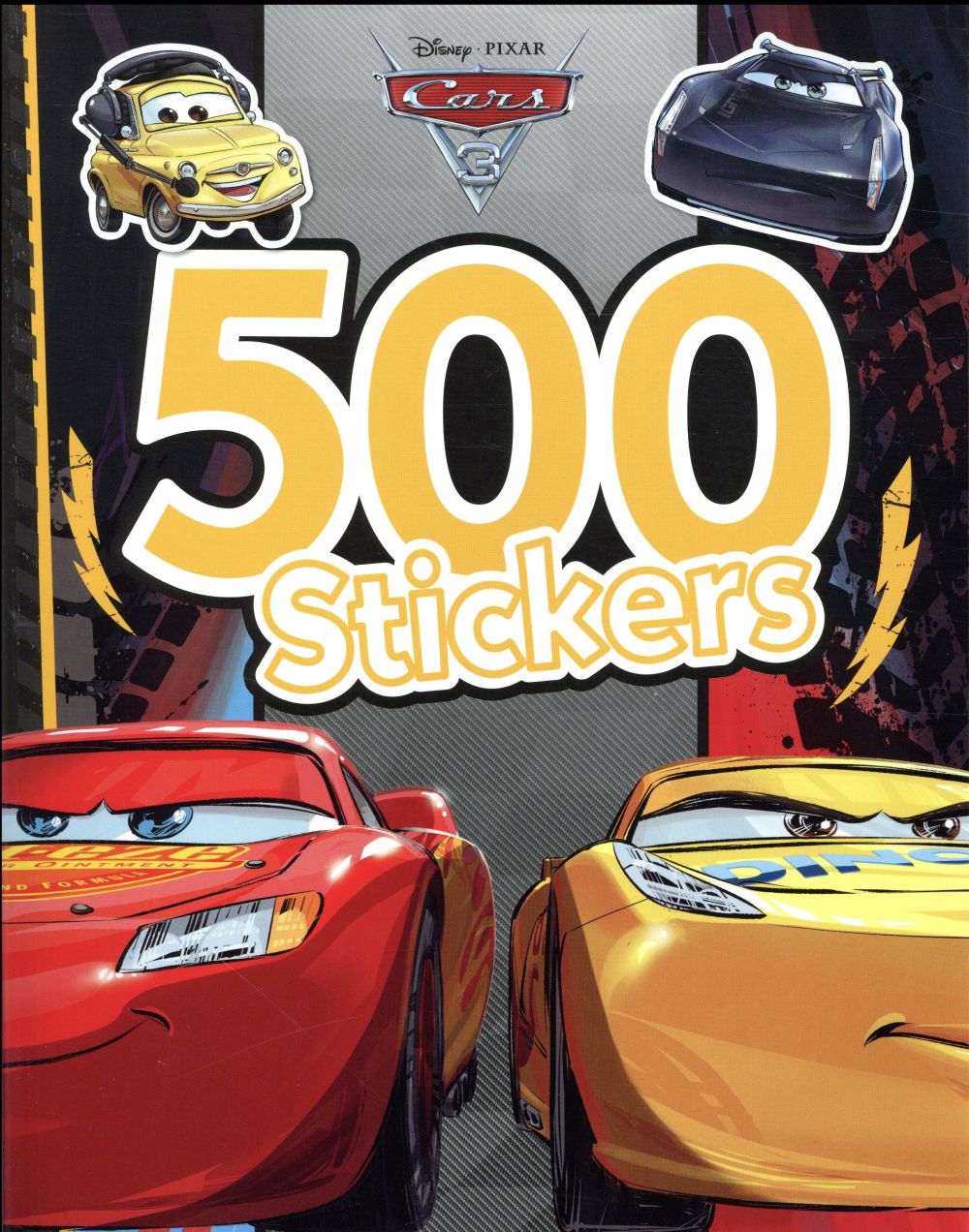 500 stickers : Cars 3